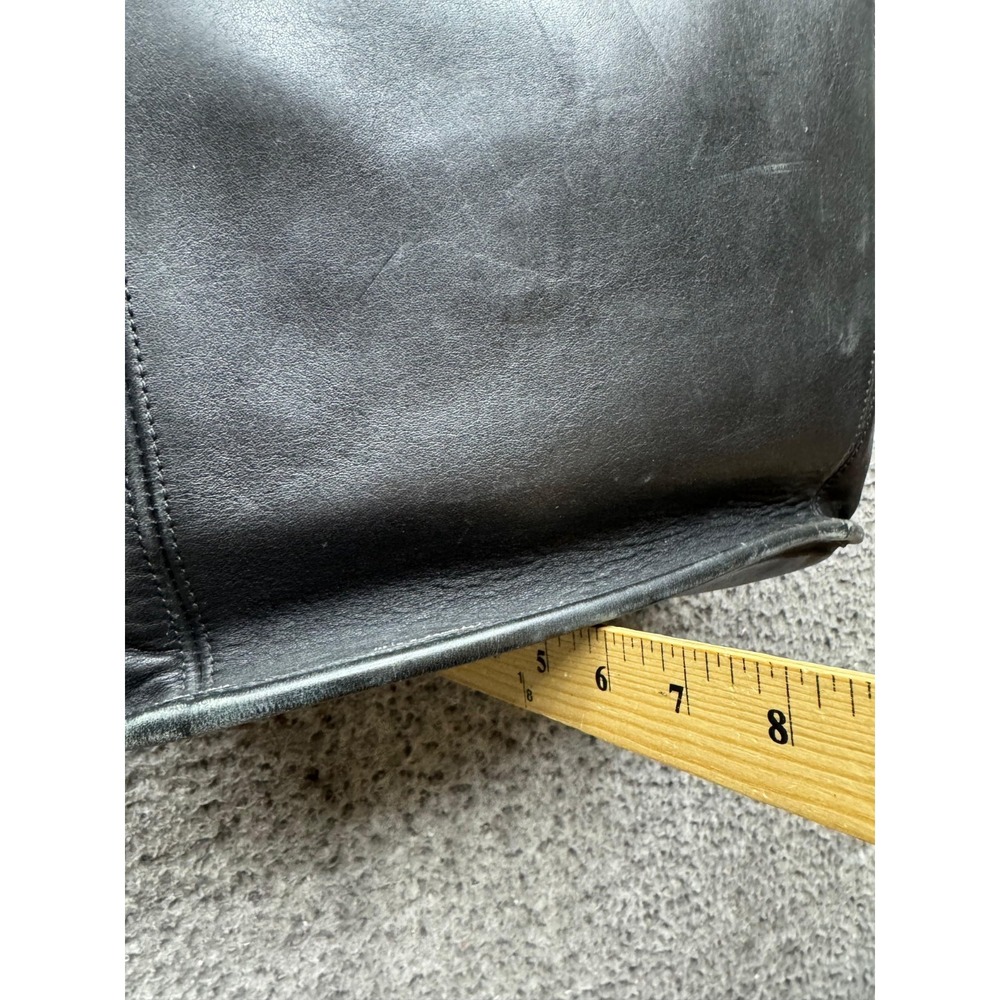 Vintage 90's Women's Coach Legacy Leather Shopper Tote Shoulder Bag Black - Picture 14 of 16